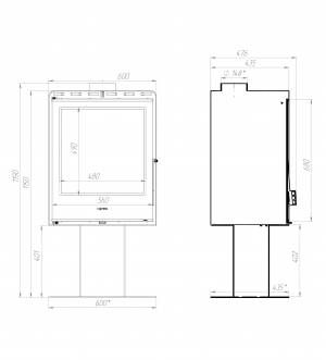 M-Fire Santorini на нозі (12kW) фото 5