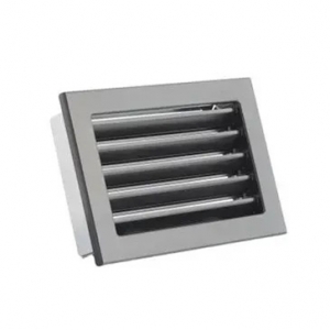 Решітка Ventlab 190x170 біла/чорна