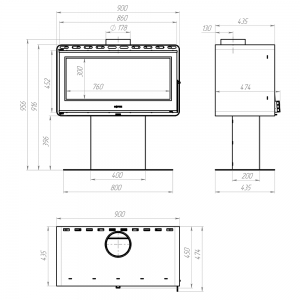 M-Fire Rodos на ніжці (15kW) фото 4