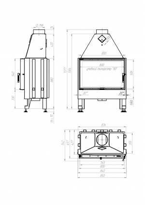 M-FIRE 80 пряма (17kW) фото 5